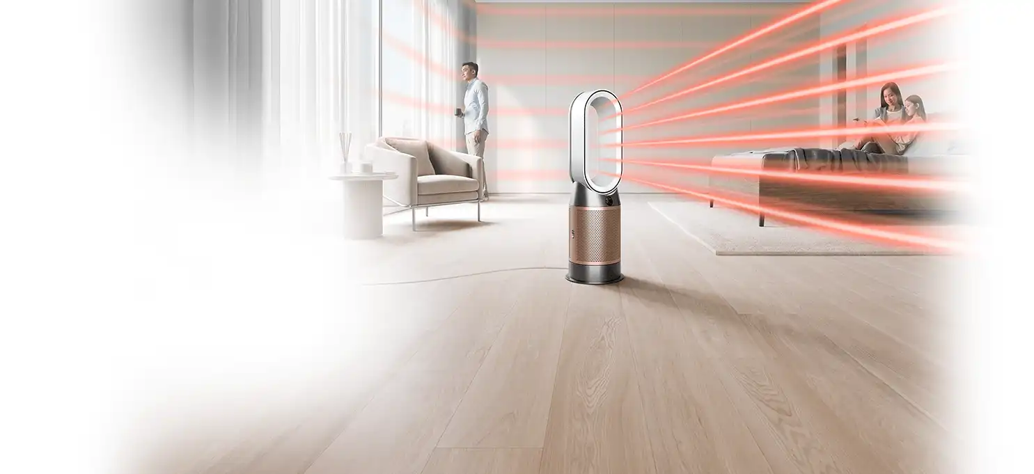 Aeroterma si purificator de aer Dyson Purifier Hot + Cool Formaldehida HP09