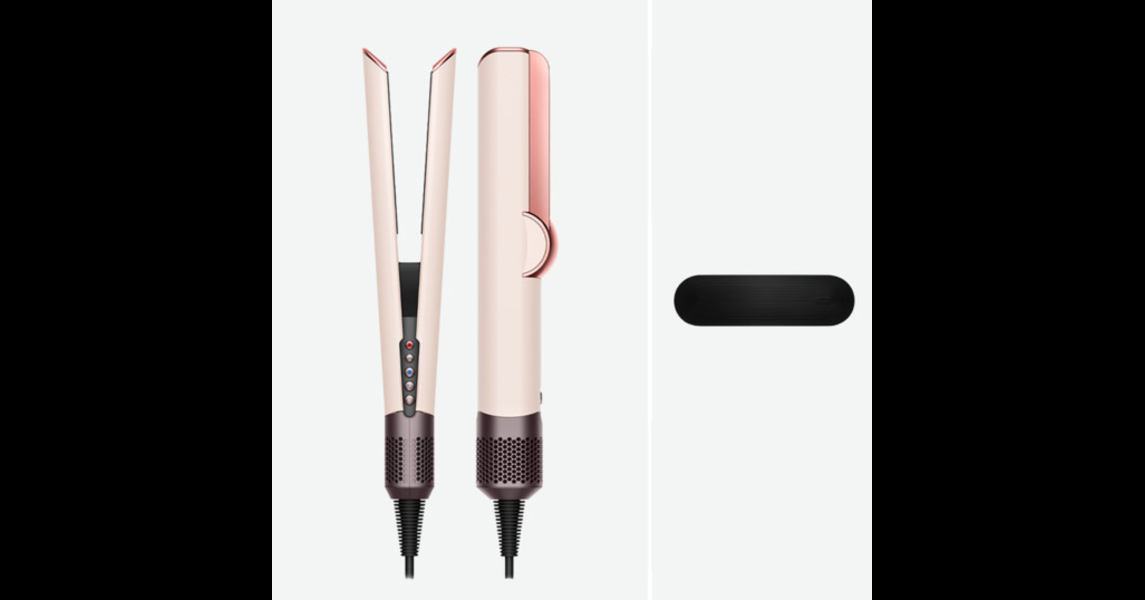 Aparat de îndreptat părul Dyson Airstrait™, Ceramic Pink/Rose Gold