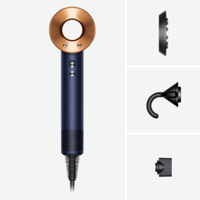  Uscător de păr Dyson HD07 Supersonic, Albastru de Prusia/Cupru