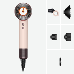 Uscătorul de păr Dyson Supersonic Nural™ HD16, Straight & Wavy, Ceramic Pink/Rose Gold
