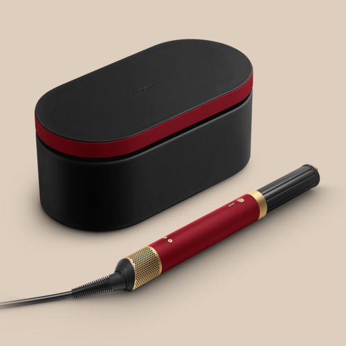 dyson airwrap coanda2 red velvet si cutie de depozitare