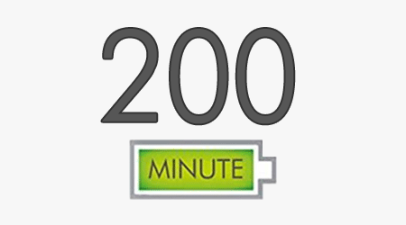 Autonomie de peste 3 ore