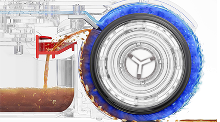 Apa murdară este depozitată separat